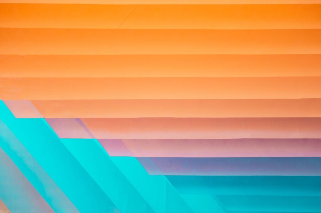 Transición gradual entre colores, el efecto que se busca en un degradado
